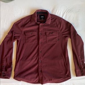 Vans Suede Collared Long Sleeve